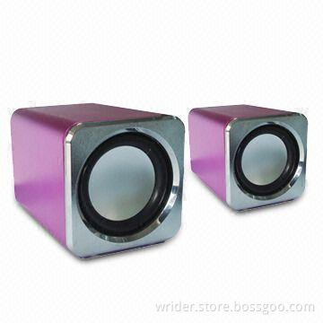 2.0 Computer Speaker with RMS 2W x 2, 5V DC/USB Power